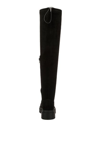 Bailey Bae Drawstring Knee High Boots