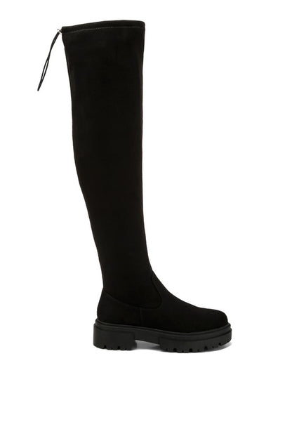 Bailey Bae Drawstring Knee High Boots