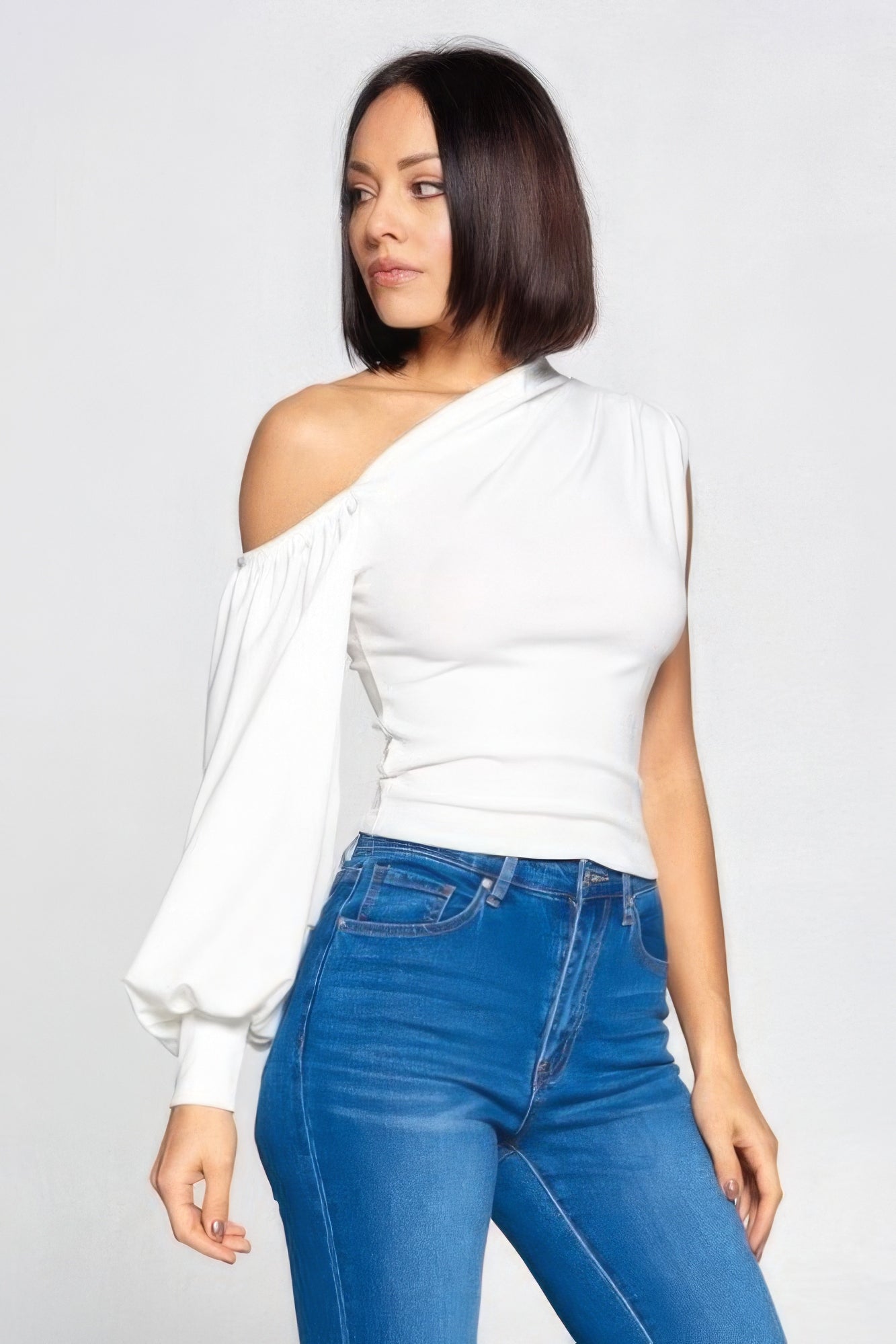 Opal One Shoulder Top