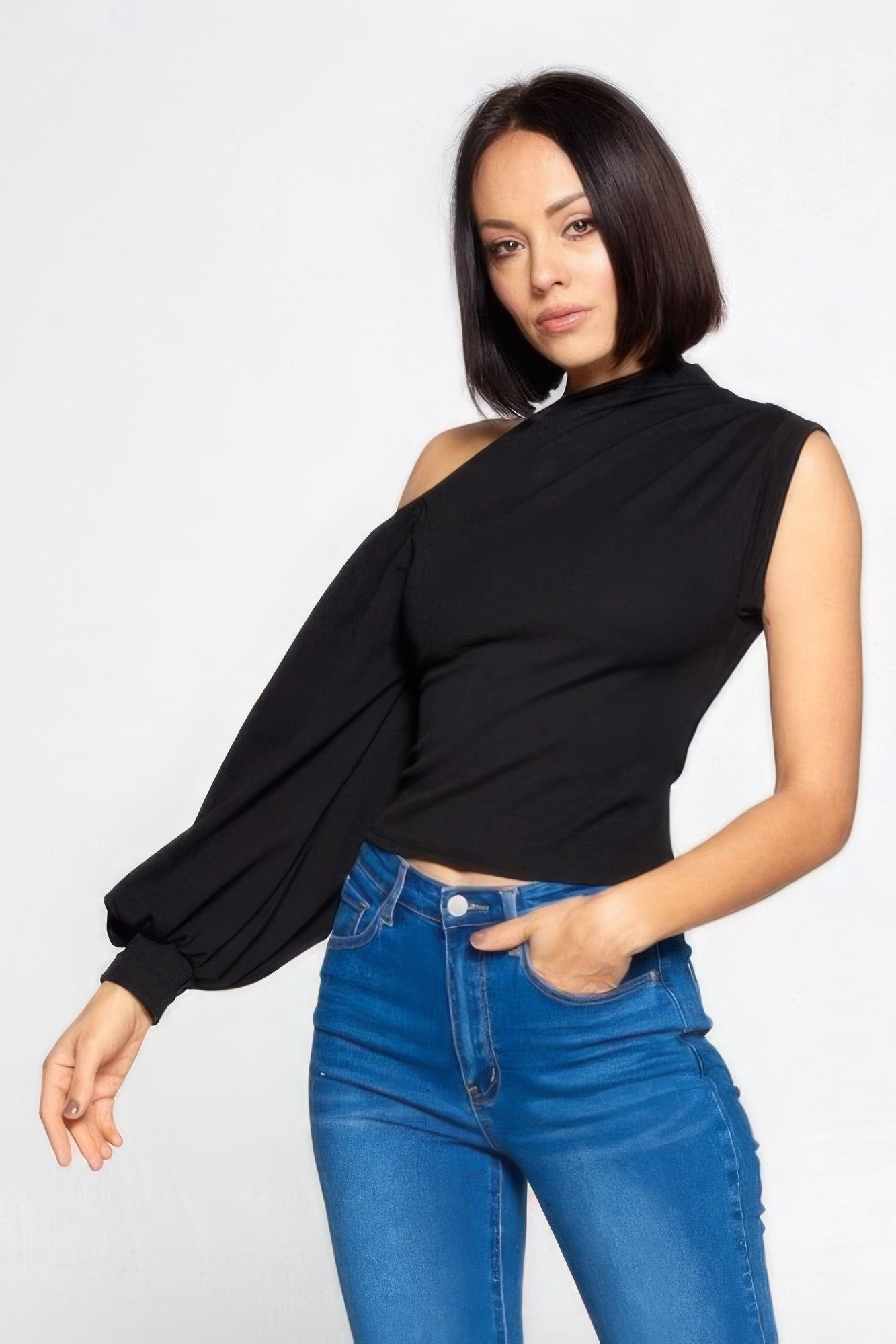 Opal One Shoulder Top