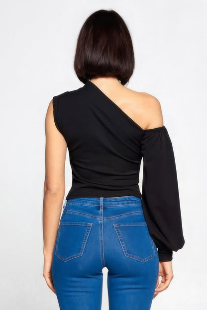 Opal One Shoulder Top