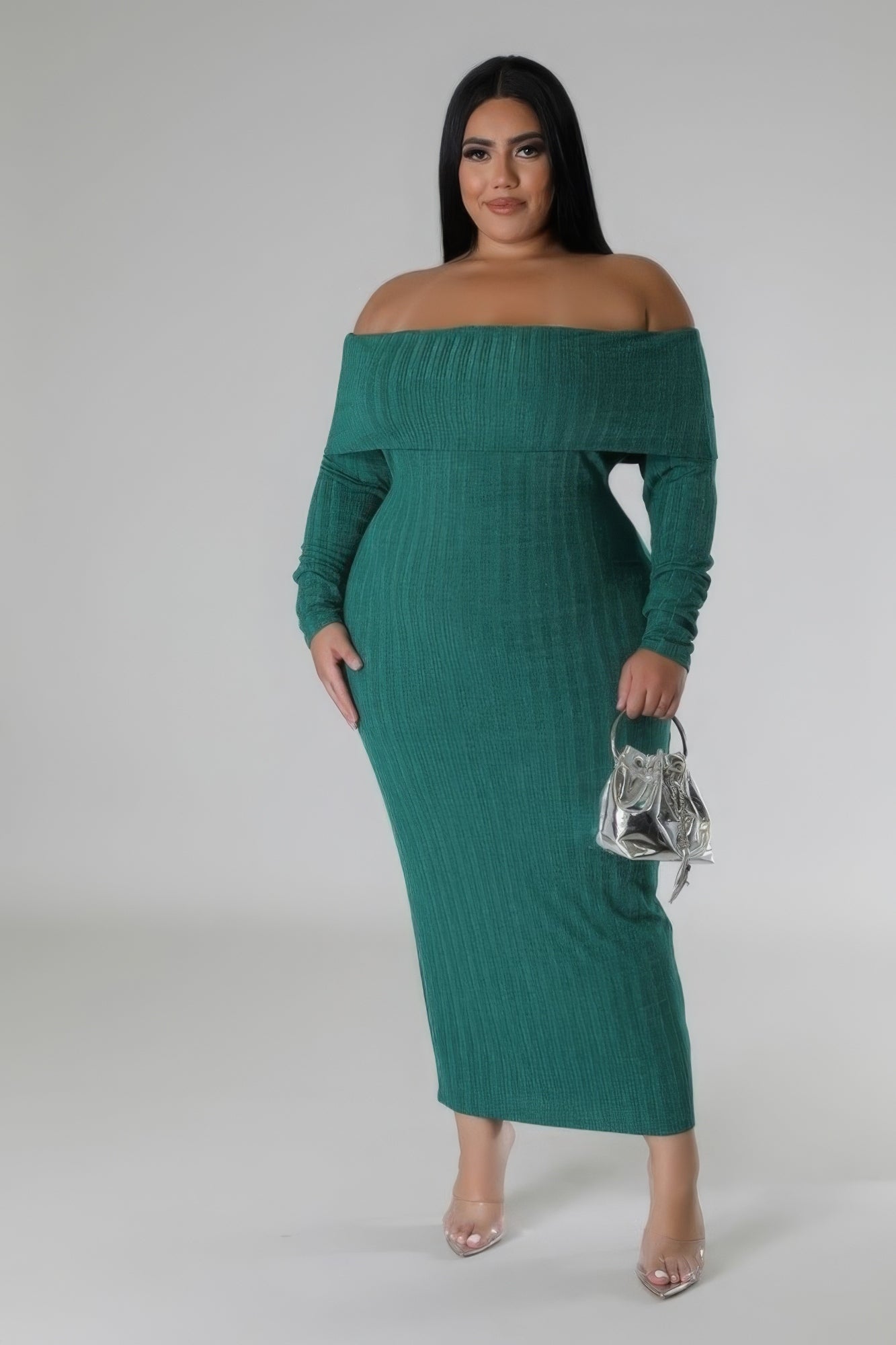 Octavia Off Shoulder Stretch Dress