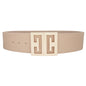 Cici Cut Out Square Buckle Belt