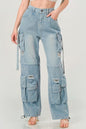 Dara Denim Cargo Jeans