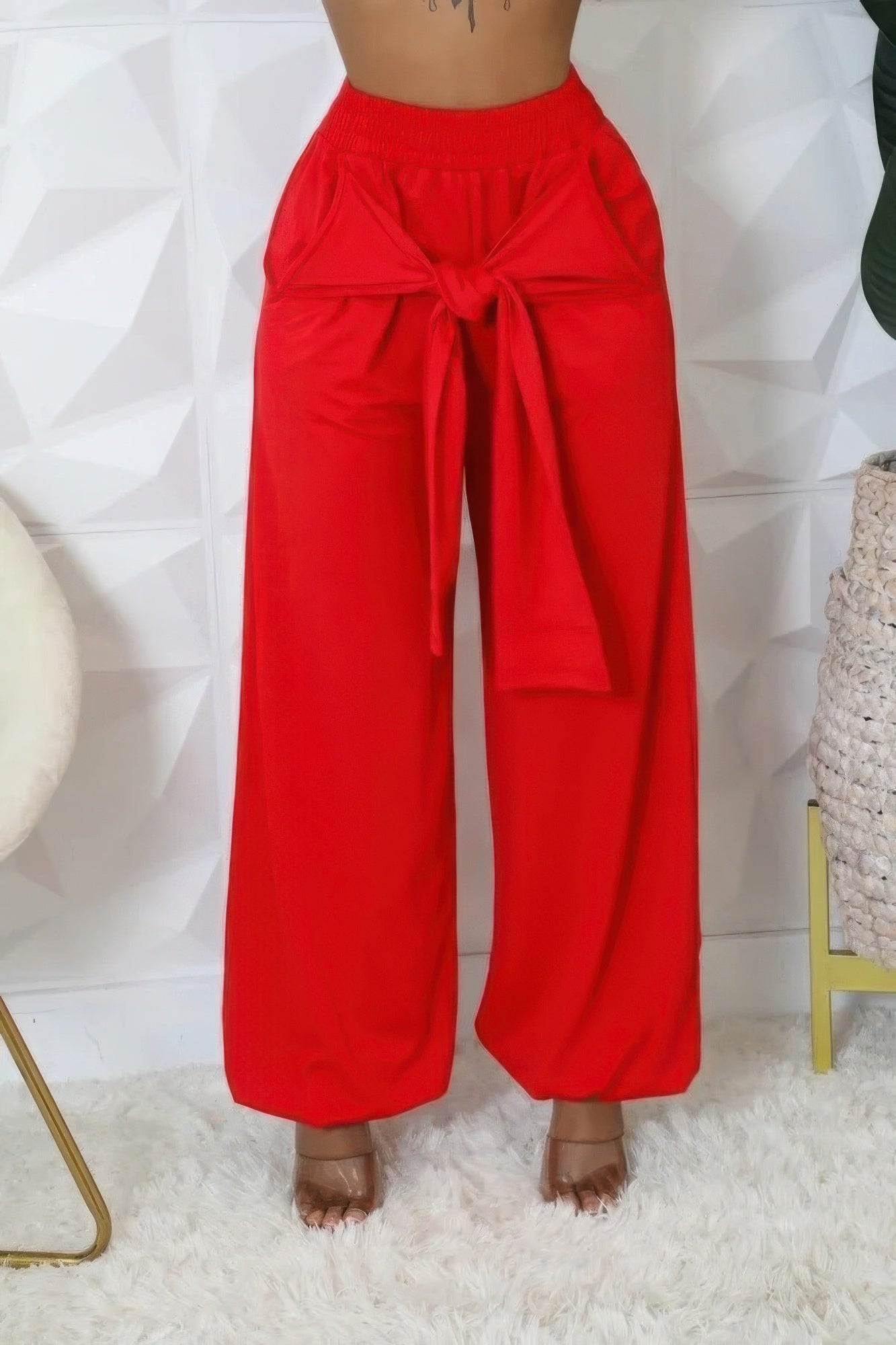 Harper High-Waisted Stretch Pants