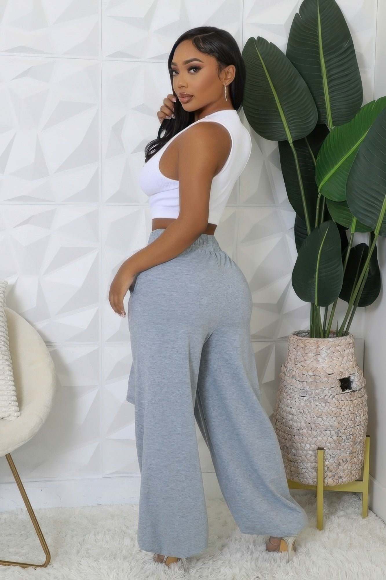 Harper High-Waisted Stretch Pants