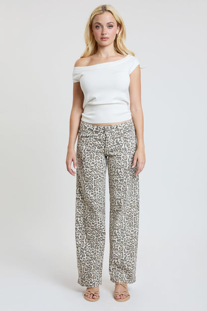 Lexie Leopard Jeans
