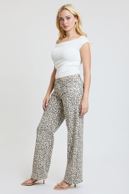 Lexie Leopard Jeans