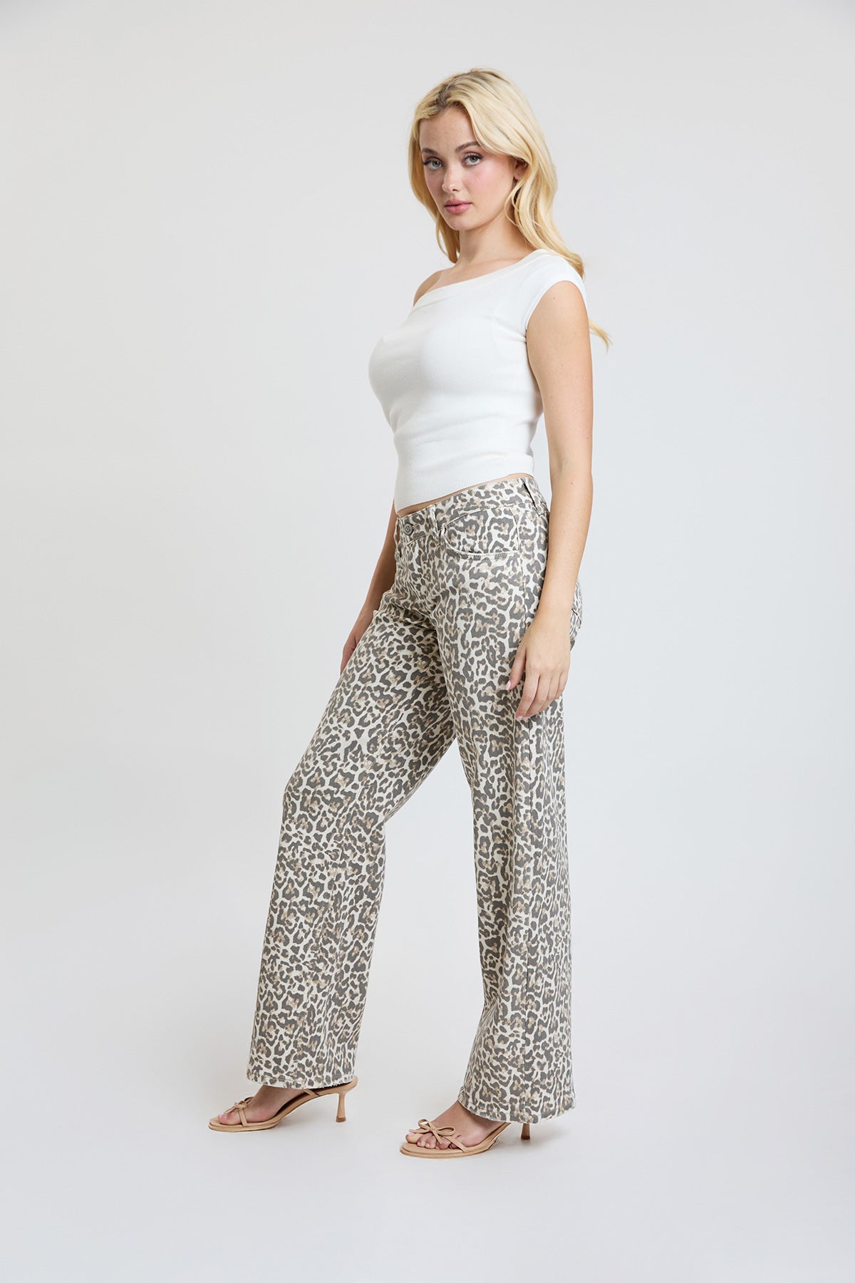 Lexie Leopard Jeans