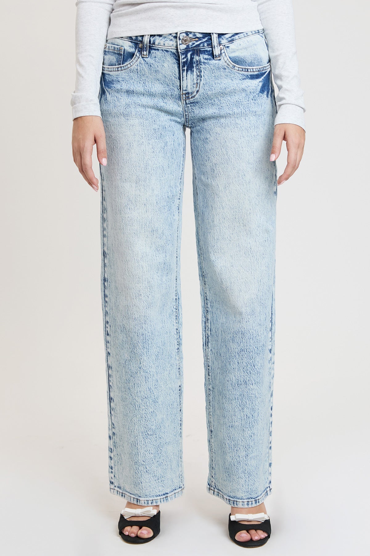 Lela Luxe Wide Leg Jeans