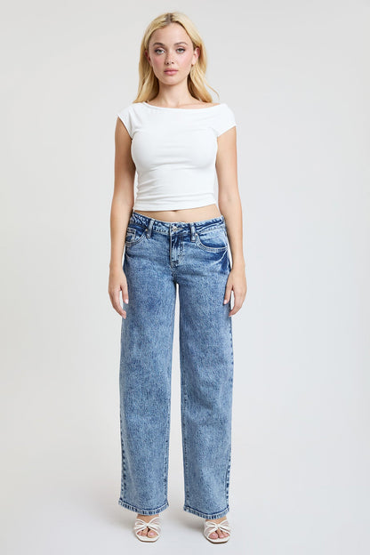 Lela Luxe Wide Leg Jeans