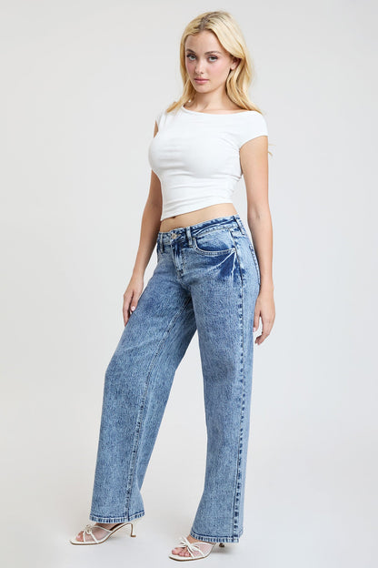 Lela Luxe Wide Leg Jeans