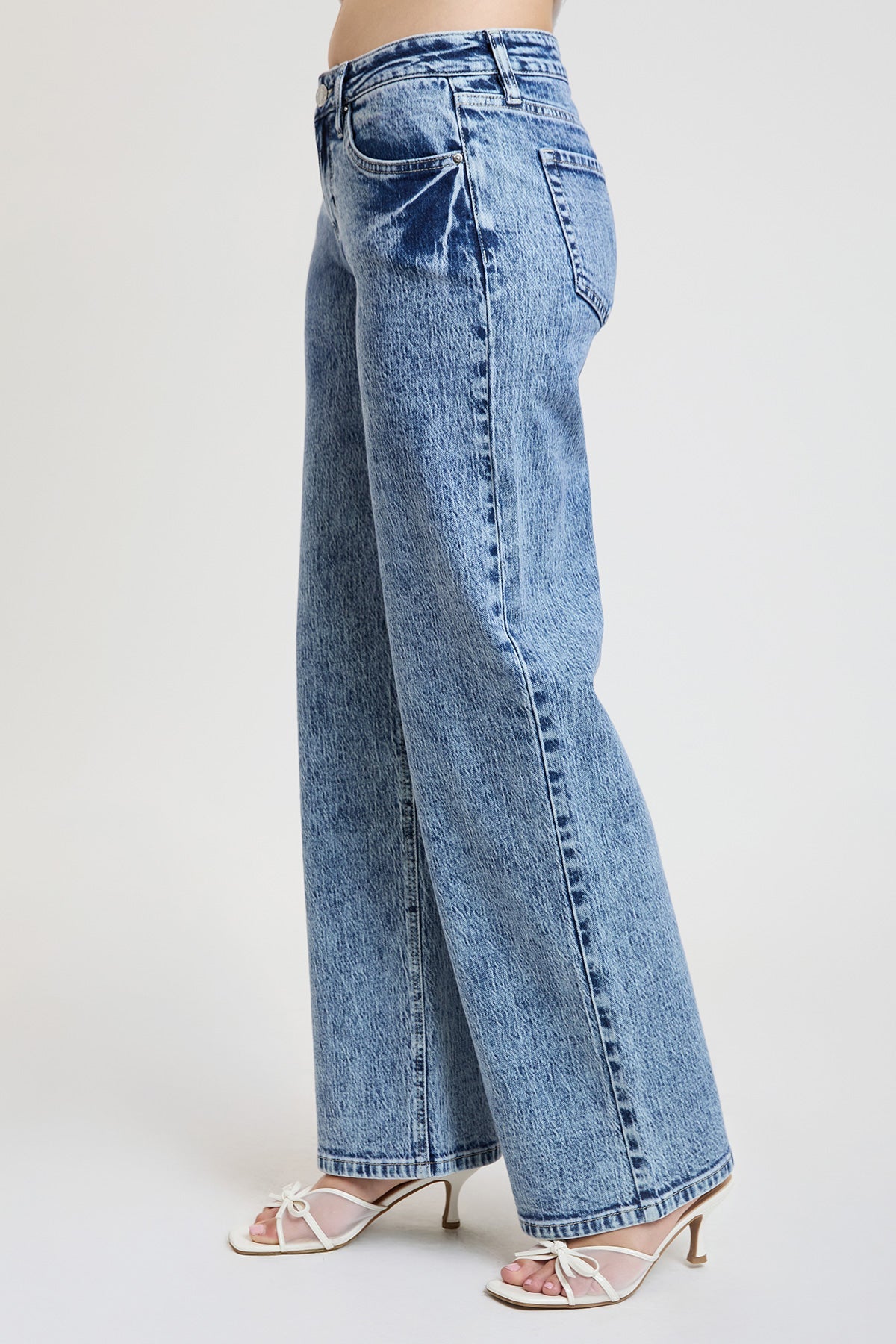 Lela Luxe Wide Leg Jeans