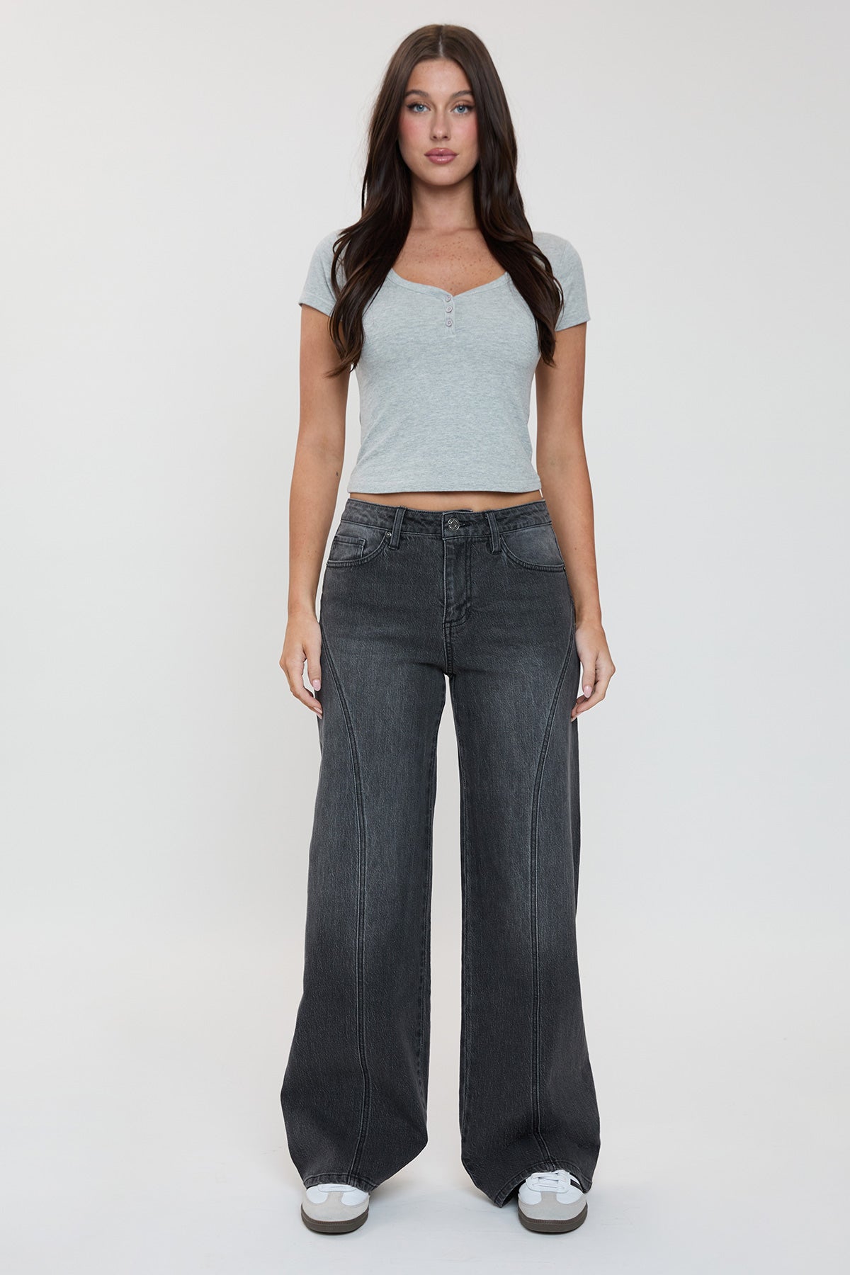 Luci Luxe Wide Leg Jeans