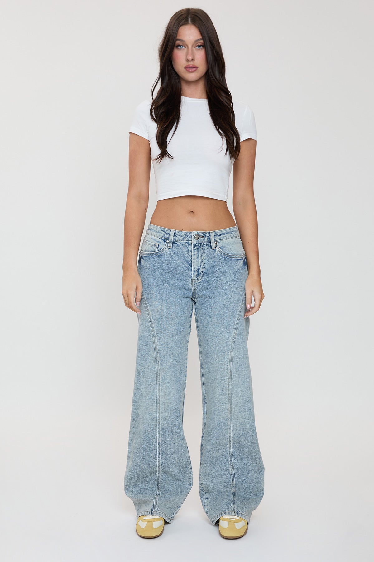 Luci Luxe Wide Leg Jeans