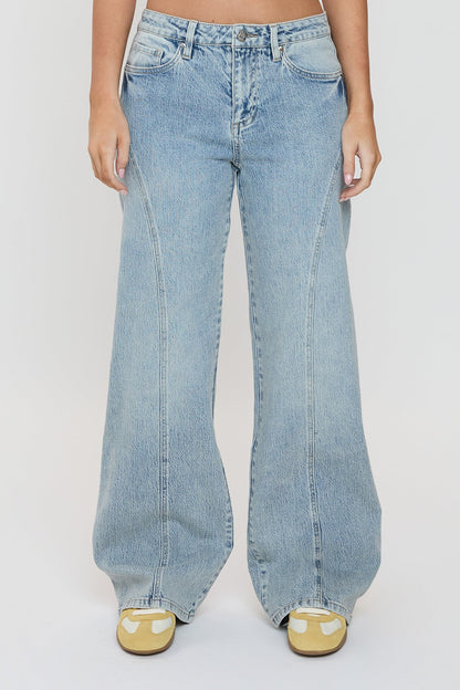 Luci Luxe Wide Leg Jeans