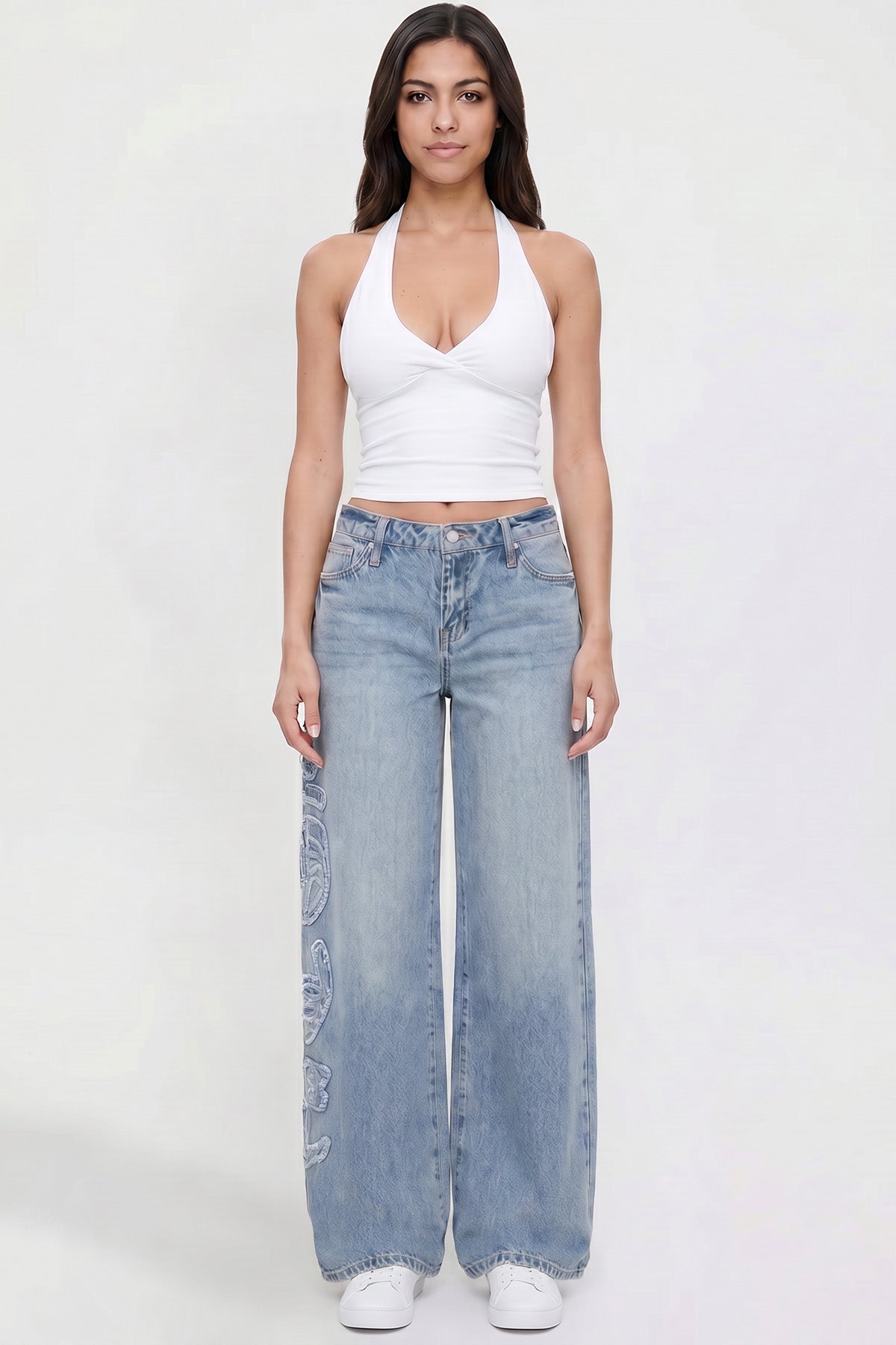 Love Lee Wide Leg Jeans