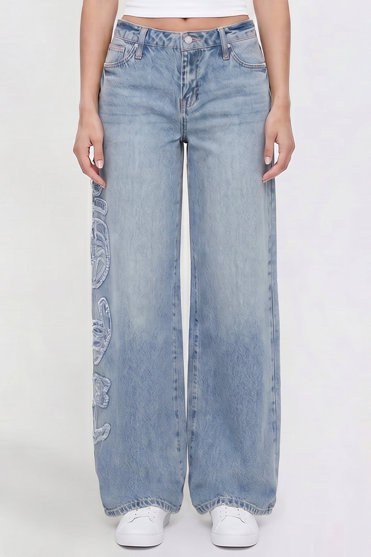 Love Lee Wide Leg Jeans