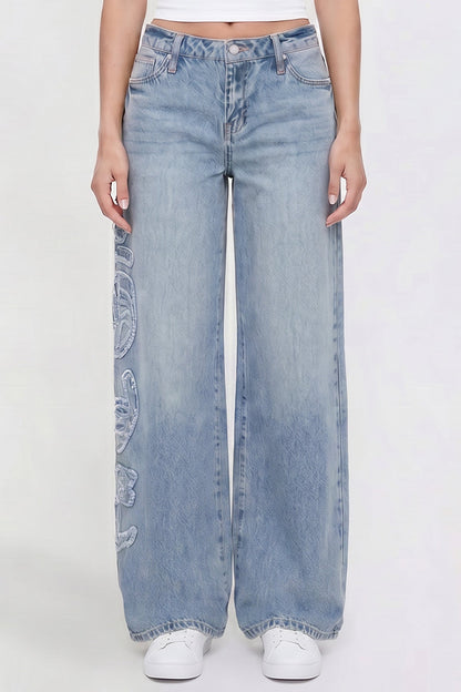 Love Lee Wide Leg Jeans