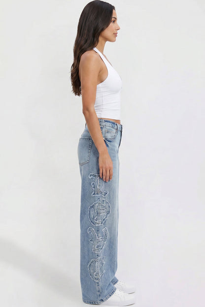 Love Lee Wide Leg Jeans
