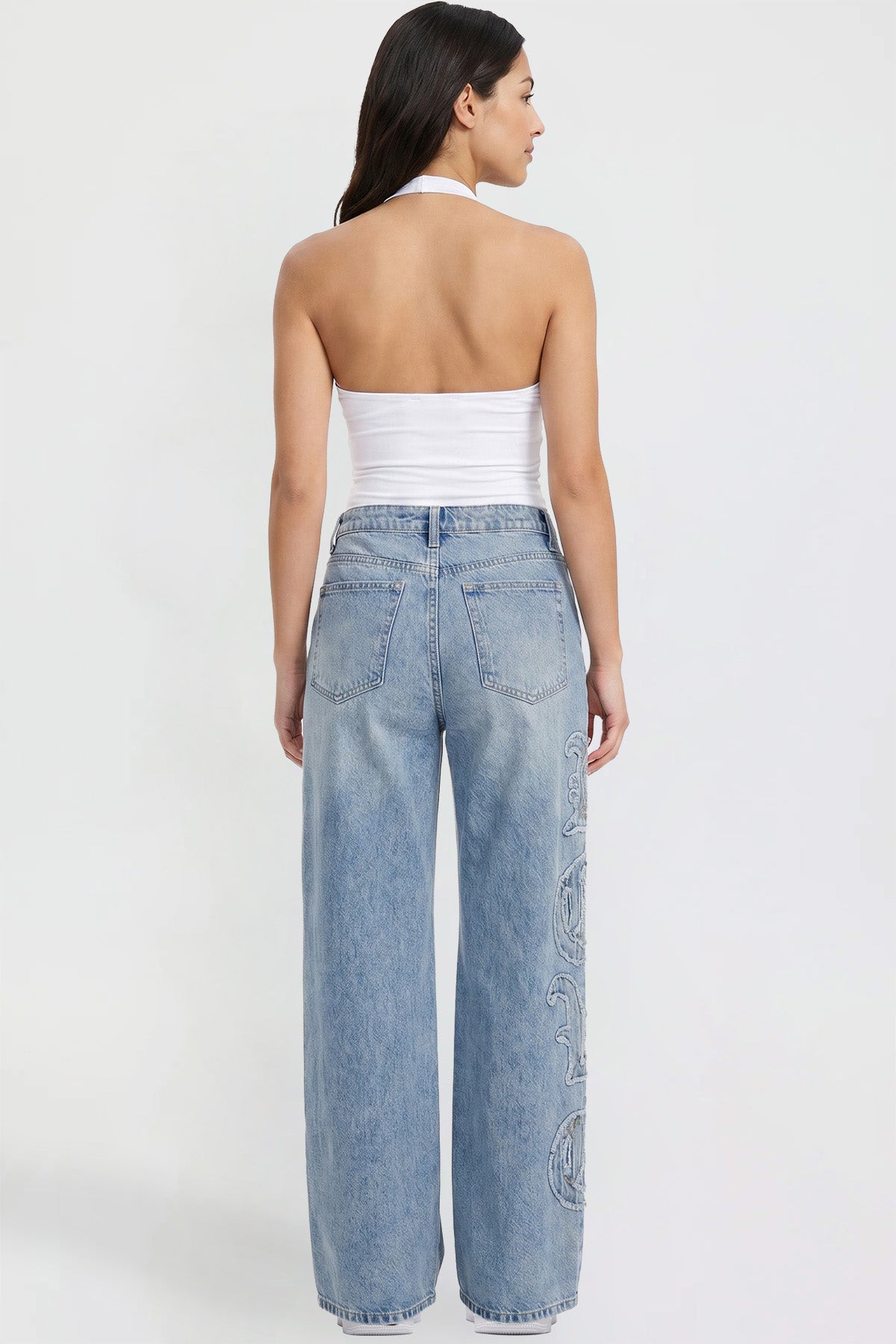 Love Lee Wide Leg Jeans