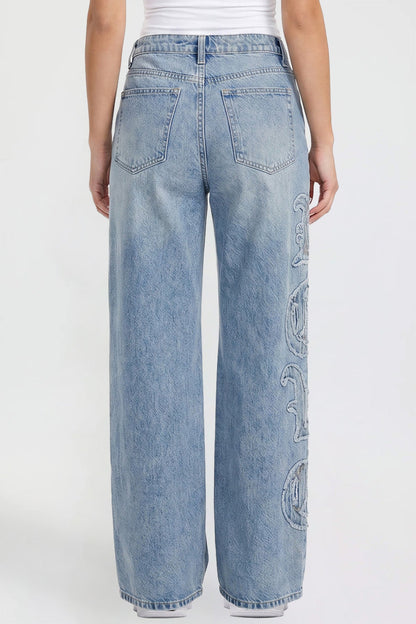 Love Lee Wide Leg Jeans
