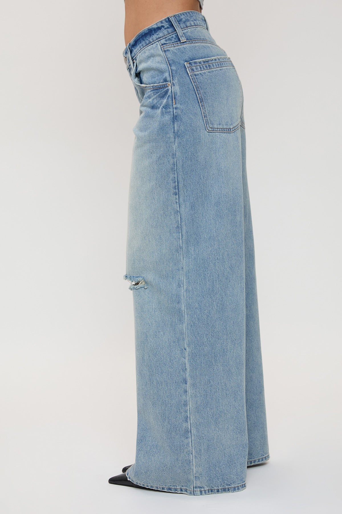 Brooklyn Baggy Wide Leg Jeans