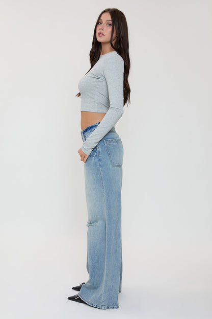 Brooklyn Baggy Wide Leg Jeans