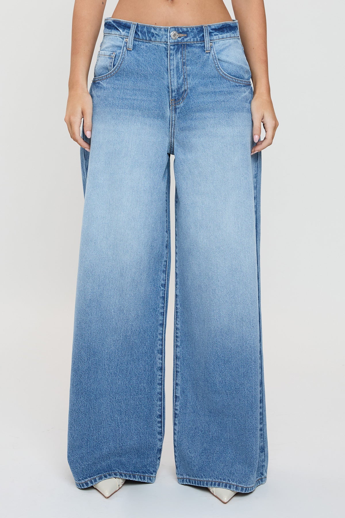 Brooklyn Baggy Wide Leg Jeans