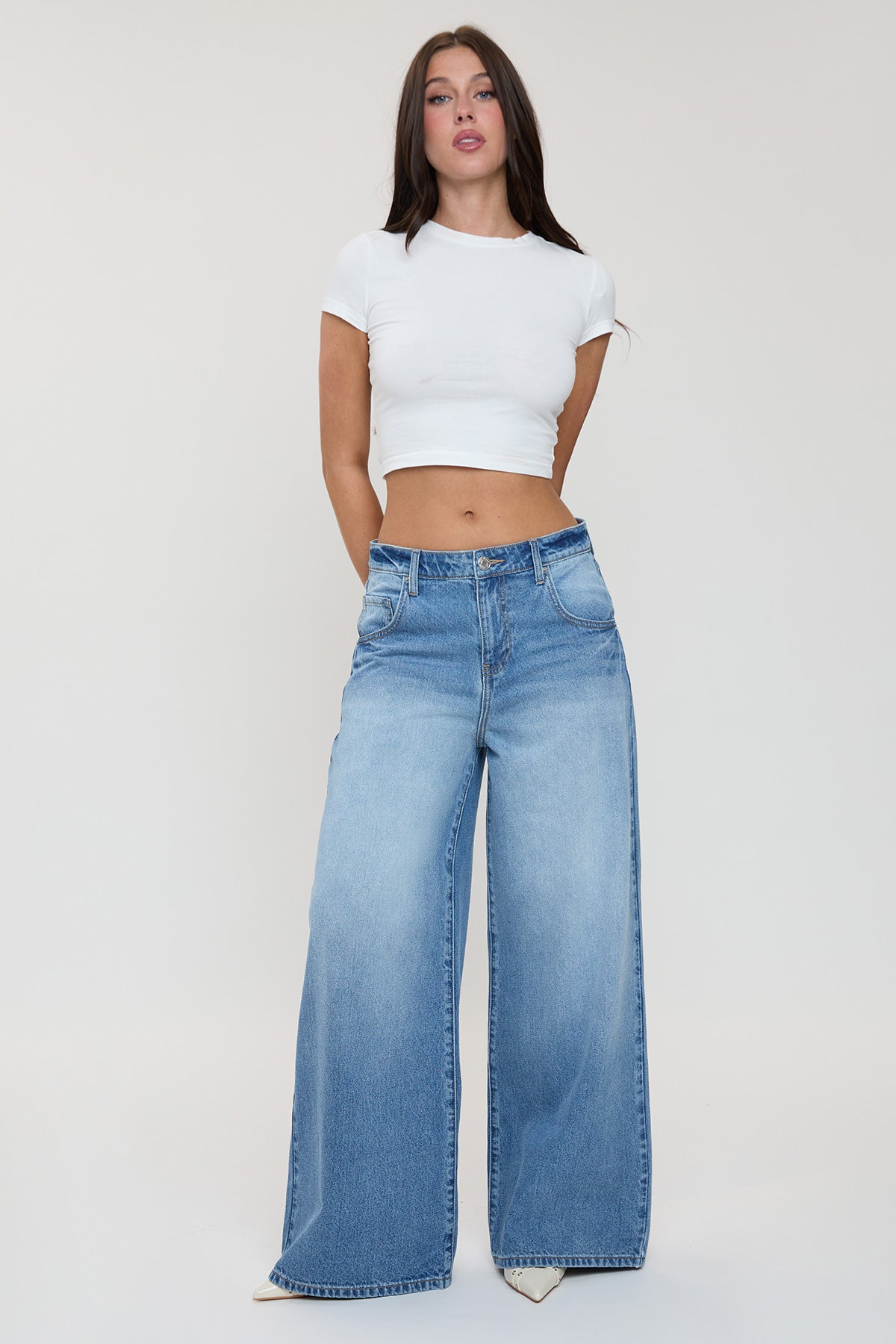 Brooklyn Baggy Wide Leg Jeans