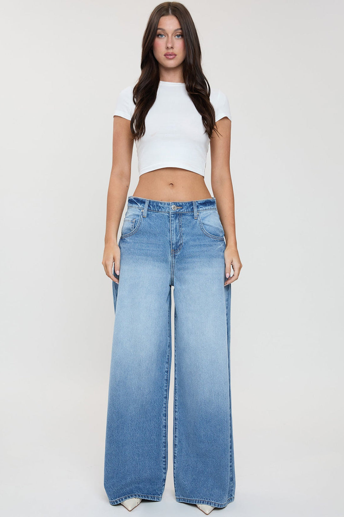 Brooklyn Baggy Wide Leg Jeans