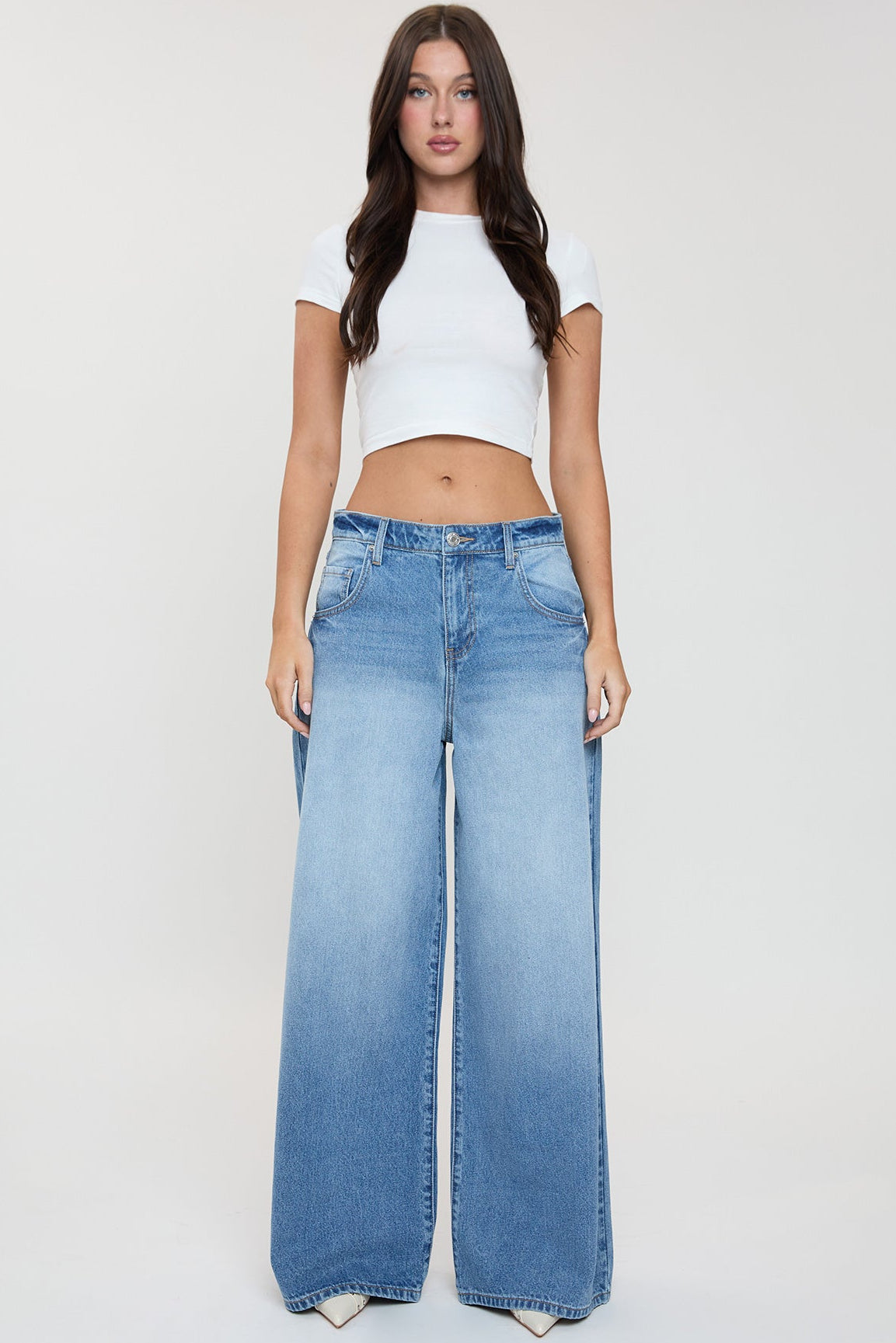 Brooklyn Baggy Wide Leg Jeans