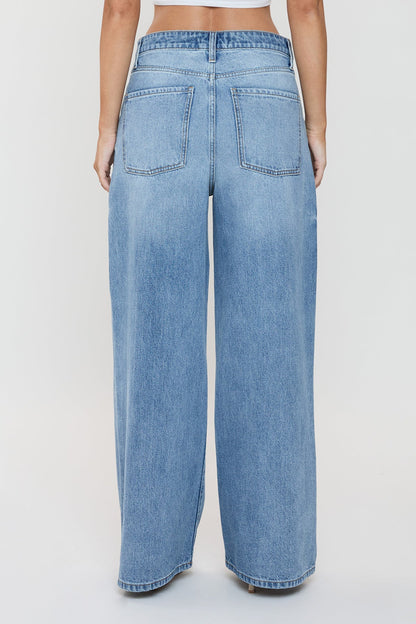 Rene Relaxed Extra Baggy Wide Leg Jeans