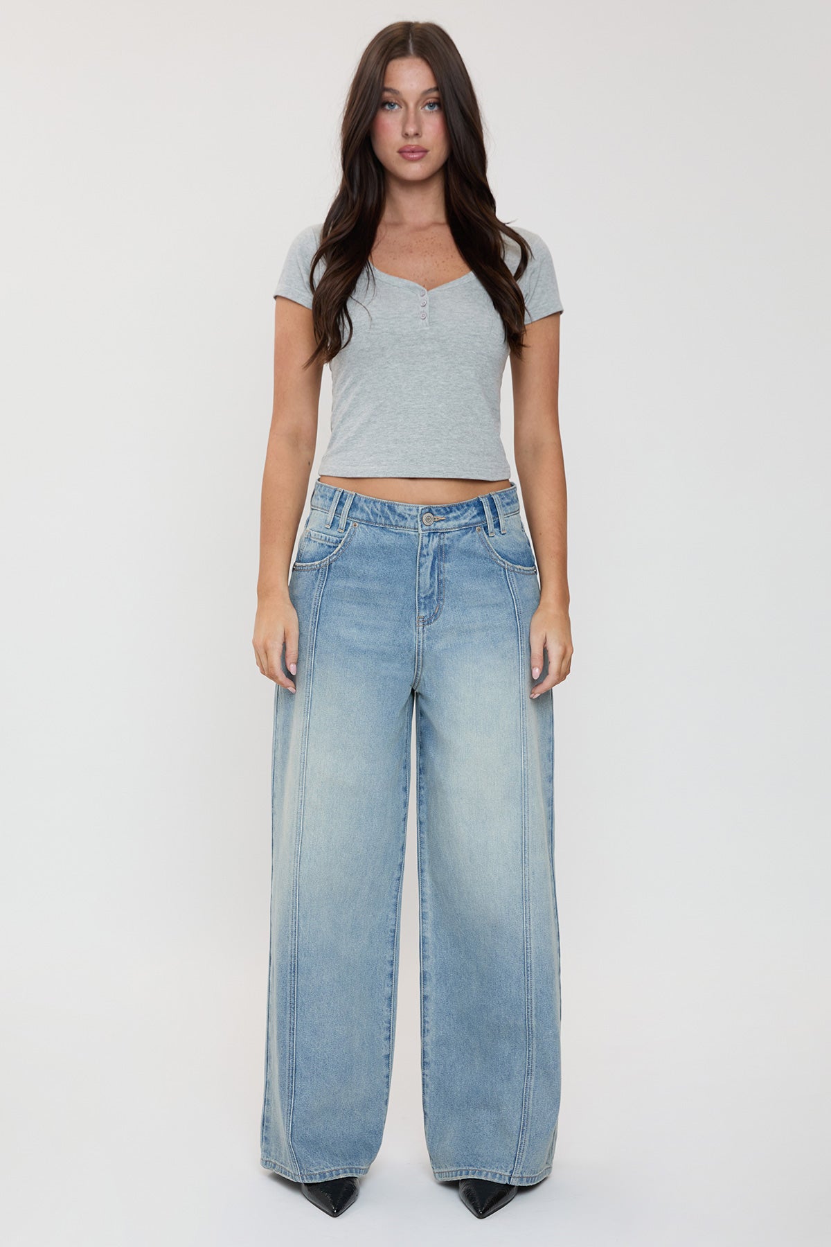 Renay Relaxed Extra Baggy Wide Leg Jeans