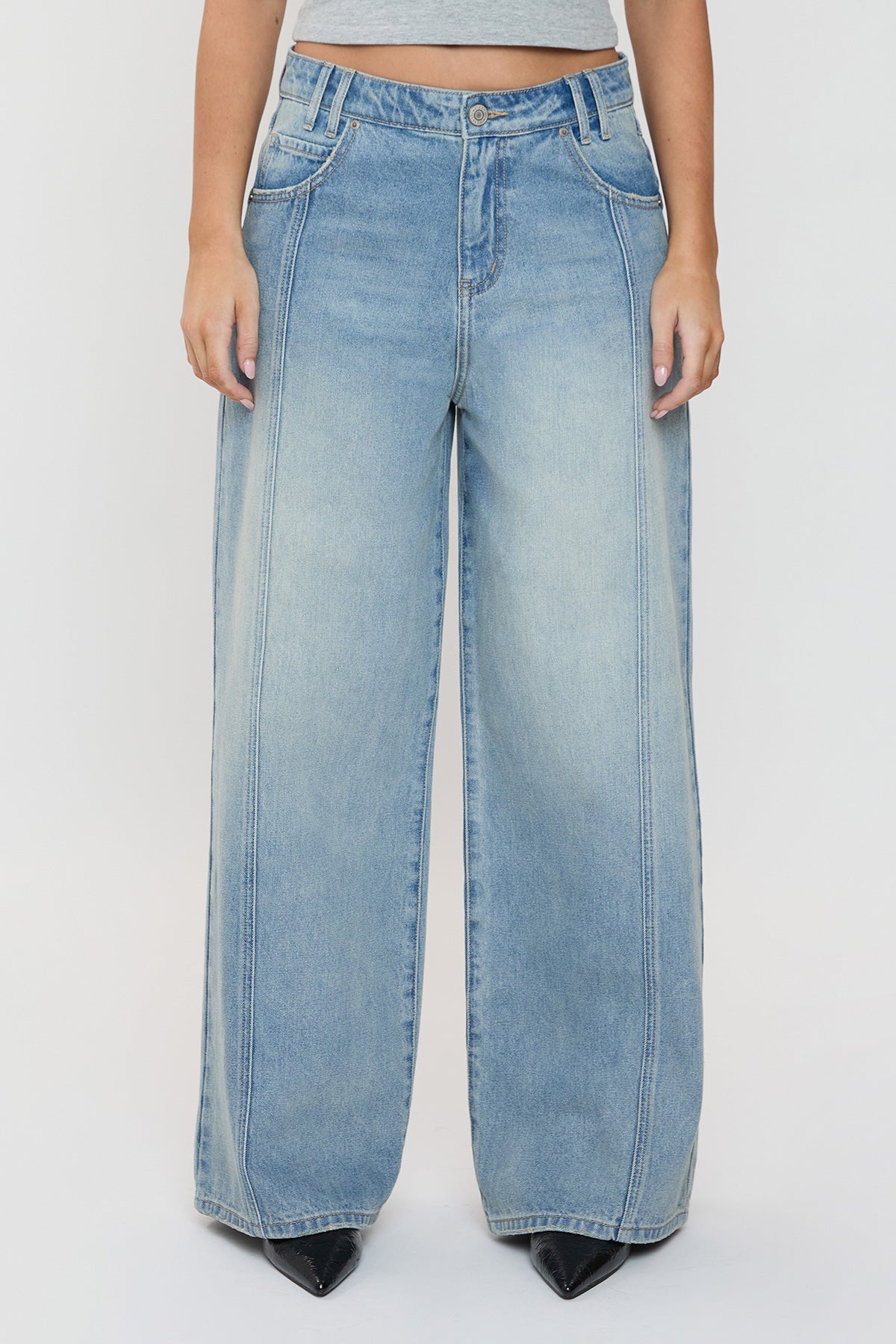 Renay Relaxed Extra Baggy Wide Leg Jeans