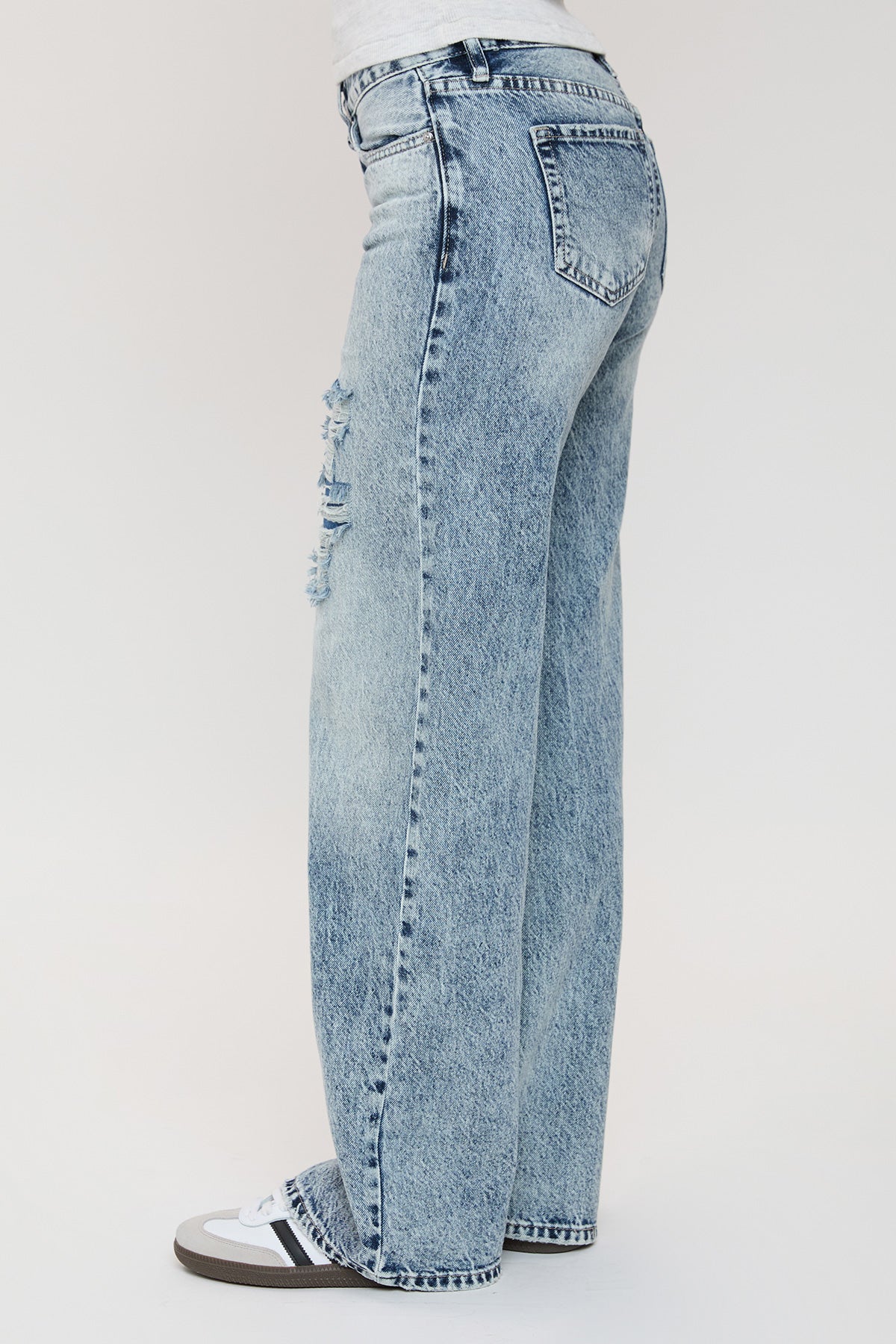 Rylee Rigid Wide Leg Jeans