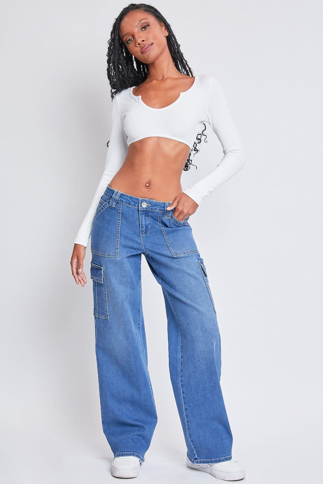 Ressie Relaxed Cargo Jeans