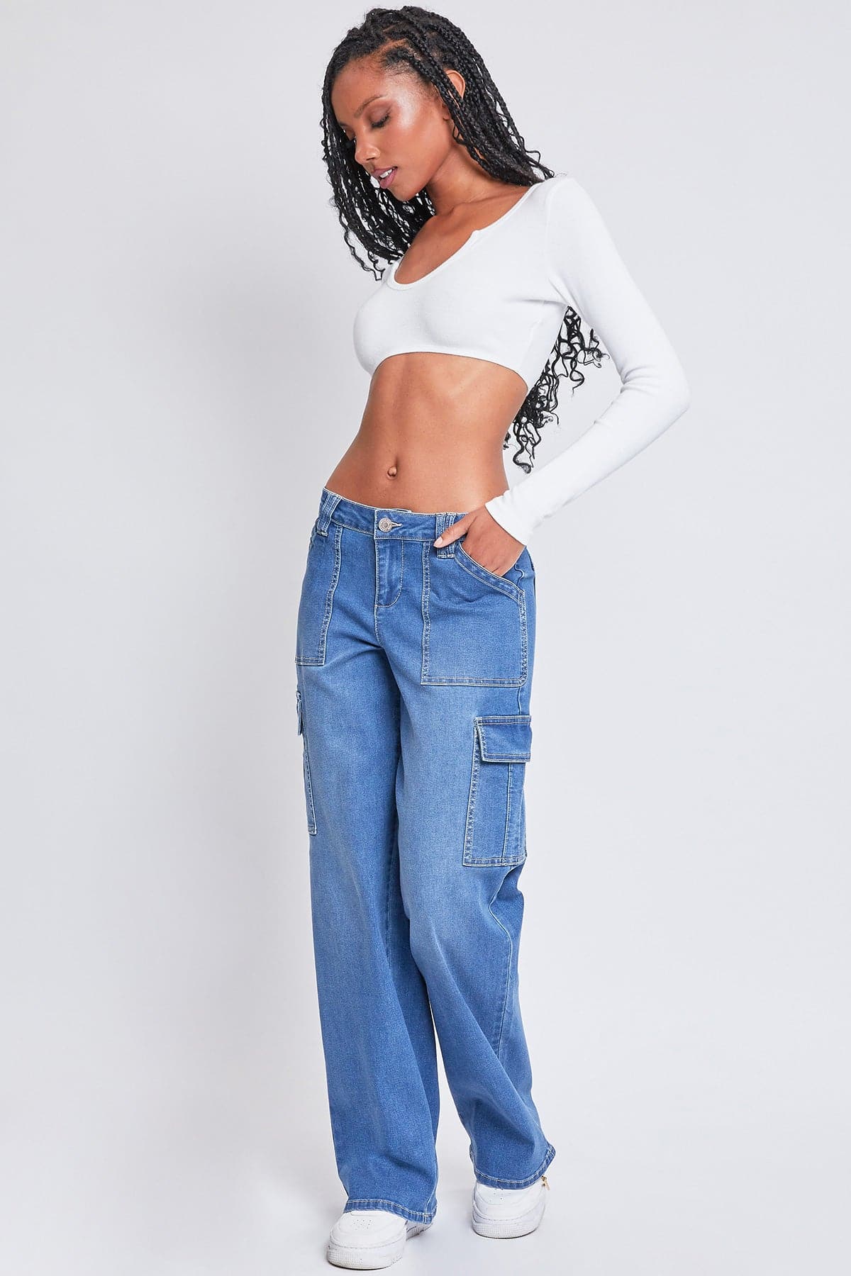 Ressie Relaxed Cargo Jeans