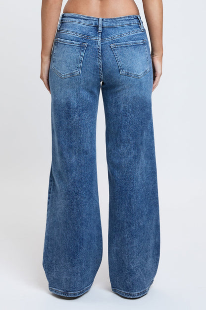 Bessie Belle Wide Leg Jeans