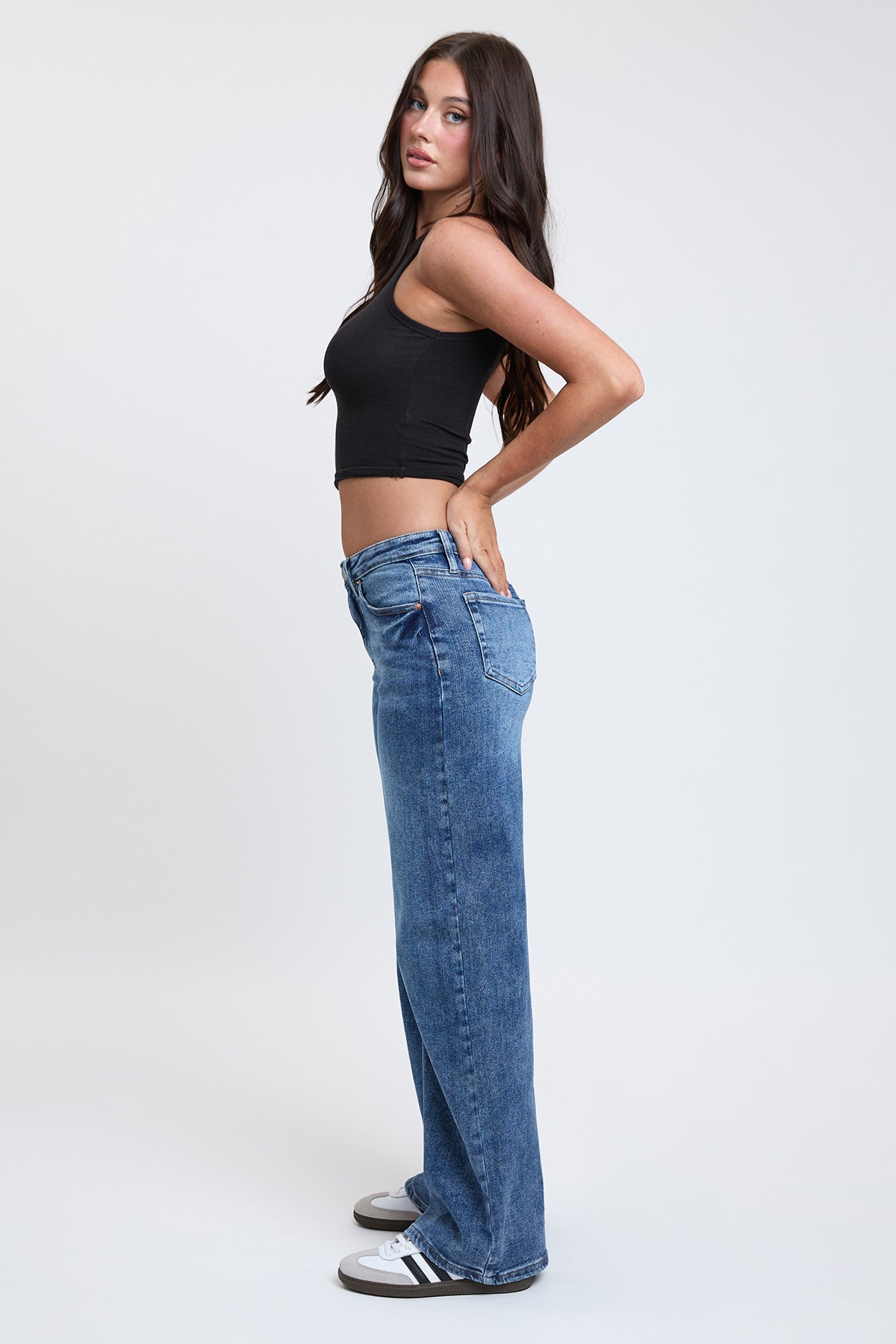 Bessie Belle Wide Leg Jeans