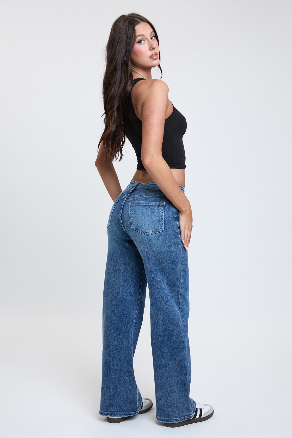 Bessie Belle Wide Leg Jeans