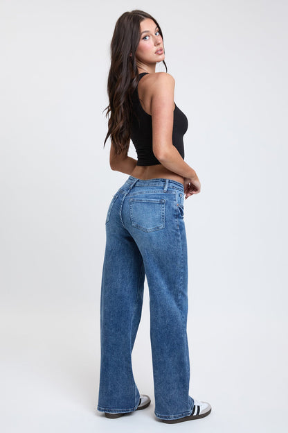 Bessie Belle Wide Leg Jeans