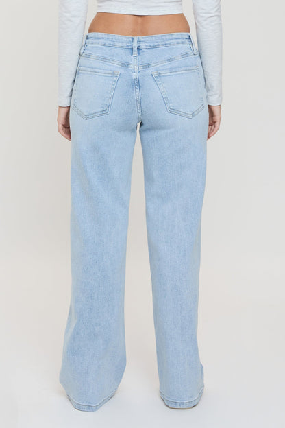 Bessie Belle Wide Leg Jeans
