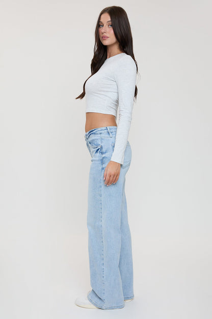 Bessie Belle Wide Leg Jeans