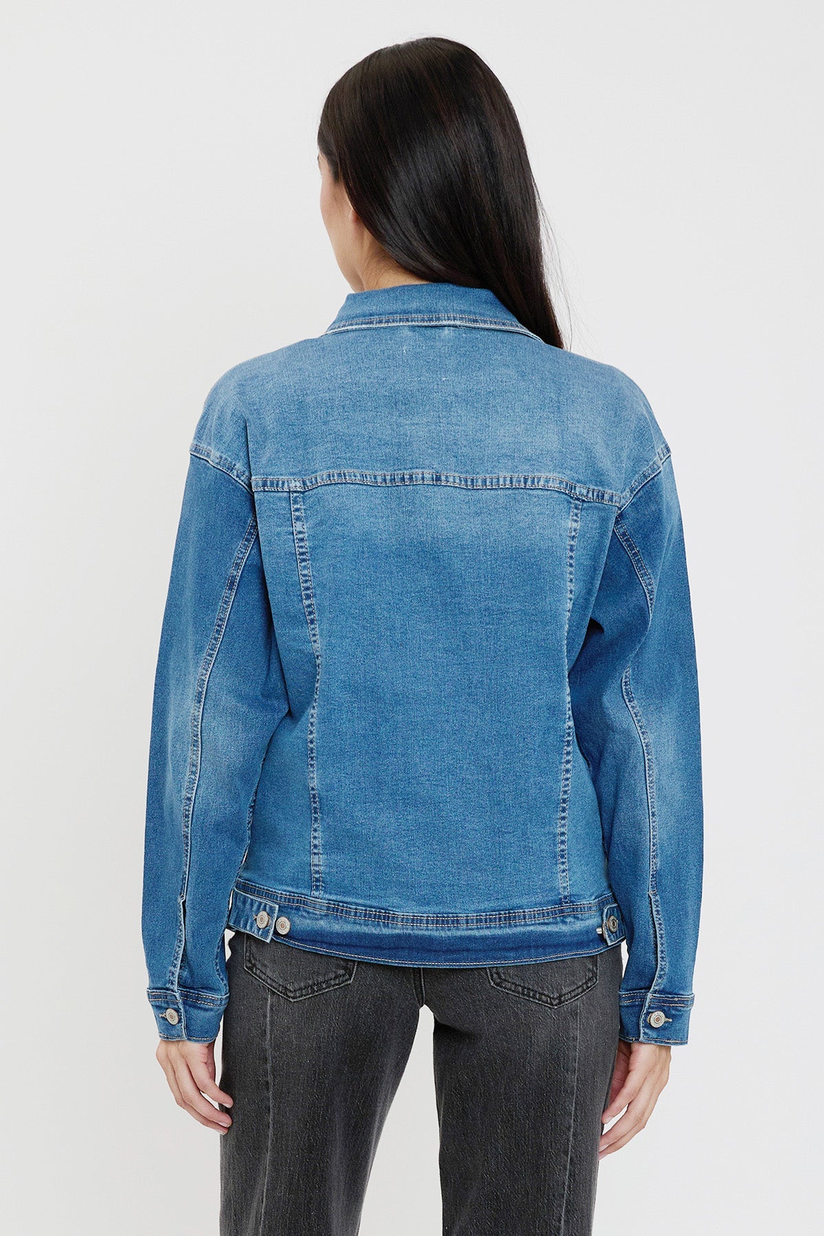 Brielle Boyfriend Denim Jacket