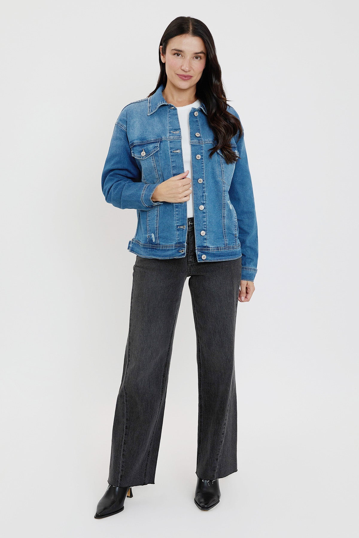 Brielle Boyfriend Denim Jacket