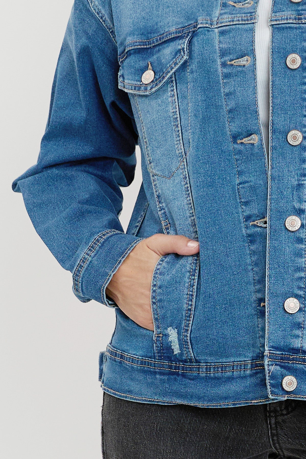 Brielle Boyfriend Denim Jacket