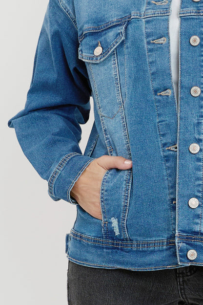 Brielle Boyfriend Denim Jacket
