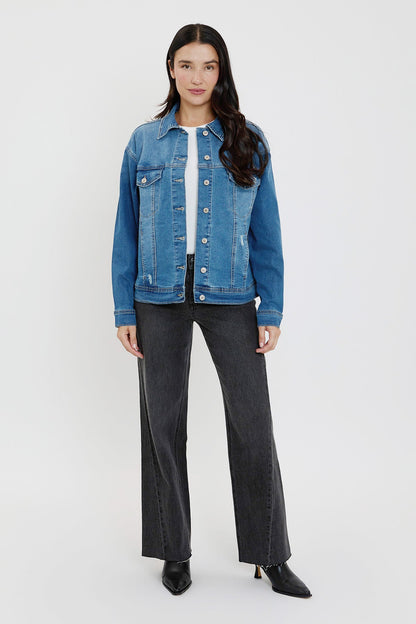 Brielle Boyfriend Denim Jacket