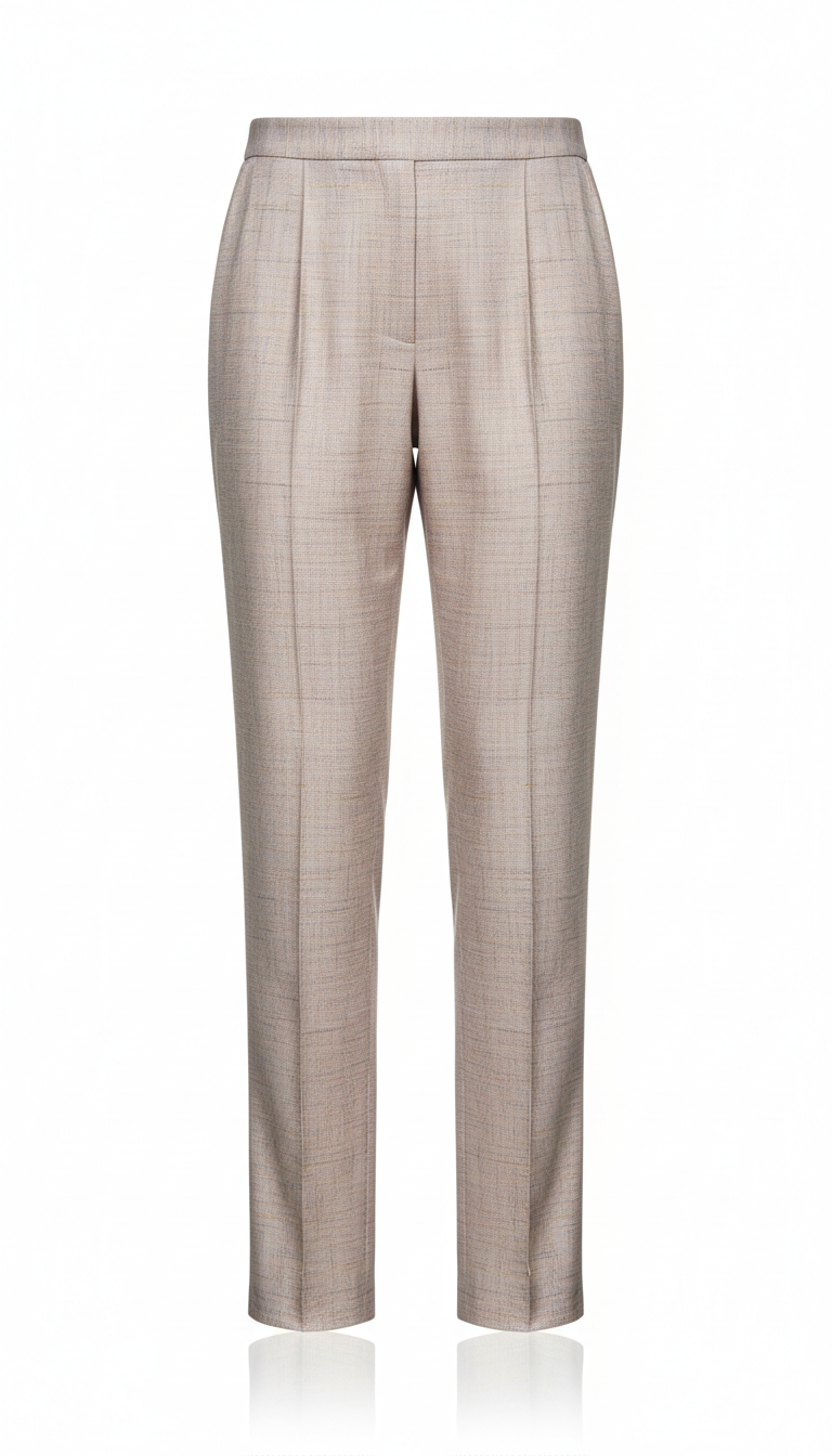 Tailored Crepe Trousers